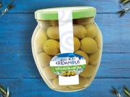 Zielone oliwki z pestką , cena 13,00 PLN za 1 kg/1 opak., 1 ...
