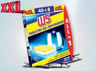 W5 Tabletki do zmywarki 48 szt. , cena 12,00 PLN za 48 x 19 ...