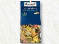 Makaron Arcobaleno , cena 5,00 PLN za 500 g/1 opak., 1 kg=11,98 PLN.