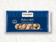 Ciastka Amaretti , cena 3,00 PLN za 200 g/1 opak., 100 g=2,00 PLN.