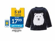 Bluza polarowa Lupilu, cena 22,99 PLN 
- z miękkiego, przytulnego ...