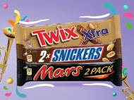 Baton Mars, Snickers, Twix lub Twix White , cena 1,00 PLN za ...