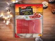 Szynka surowa krojona , cena 9,00 PLN za 180 g/1 opak., 100 ...