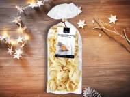 Makaron wstążki , cena 4,00 PLN za 500 g/1 opak., 1kg=9,98 PLN.