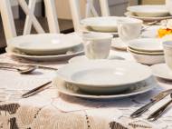 Zestaw obiadowy Maria Teresa, biały Chodzież porcelana, cena ...