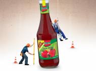 Ketchup , cena 4,99 PLN za 750ml/1 opak., 1L=6,65 PLN. 
- Delikatny ...