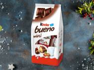 Kinder Bueno Mini , cena 6,00 PLN za 108 g/1 opak., 100 g=6,01 PLN.