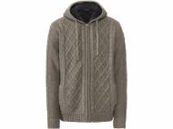 Ocieplany sweter męski z futerkiem Livergy, cena 74,90 PLN ...
