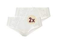 Majtki hipstery z koronką, 2 pary* Esmara Lingerie, cena 9,99 ...