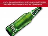 Carlsberg , cena 2,00 PLN za 660 ml/1 but., 1 l=3,53 PLN.