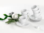 Porcelanowy zestaw kawowy Maria Teresa, biały Chodzież Porcelana, ...