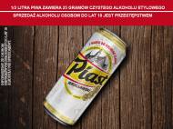 Piast Wrocławski* , cena 1,00 PLN za 500 ml/1 pusz., 1 l=3,98 ...