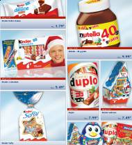 Nutella z Lidla, kinder chocolate czekoladki, Ferrero Duplo