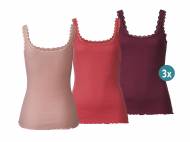 Top na koronkowych ramiączkach, 3 szt.* Esmara Lingerie, cena ...