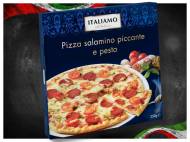 Pizza z salami , cena 4,99 PLN za 350 g, 1kg=14,26 PLN. 
- ...