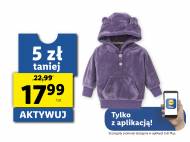 Bluza polarowa Lupilu, cena 22,99 PLN 
- rozmiary: 62-92
- z ...