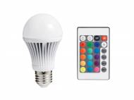 Żarówka LED zmieniająca kolory sterowana pilotem , cena 34,99 ...