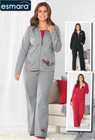 Dres damski w dużych rozmiarach cena 65PLN
- bluza na stójce ...
