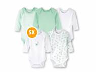 Body niemowlęce z bawełny, 5 szt.* Lupilu, cena 4,99 PLN 
* ...