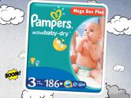 Pampers pieluszki , cena 88,00 PLN za 132/162/186 szt. 
- różne ...
