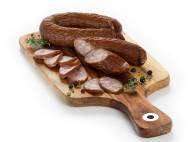 Kiełbasa jałowcowa , cena 7,00 PLN za 270 g/1 opak., 1 kg=27,74 ...