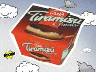 Zott Tiramisu classico , cena 2,99 PLN za 75 g, 100g=3,99 PLN.
