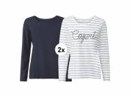 Bluzki damskie z bawełny, 2 szt.* Esmara, cena 14,99 PLN 
*Artykuł ...