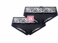 Majtki hipstery z koronką, 2 pary* Esmara Lingerie, cena 9,99 ...