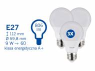 Żarówki LED, 3 szt.* , cena 24,99 PLN 
*Produkt dostępny ...