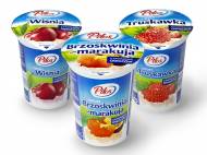 Pilos Jogurt owocowy , cena 1,00 PLN za 400 g/1 opak., 1 kg=3,73 PLN.