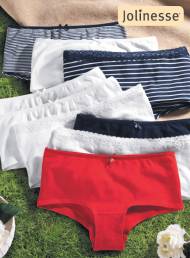 Majtki damskie cena 14,99PLN za 3 pary
- z romantycznymi detalami
- ...