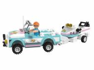 Zestaw klocków S Playtive, cena 19,99 PLN 
jeep z przyczepą ...