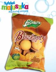 Biszkopty , cena 1,99 PLN za 1 opak. 
- 100 g = 1.11 
- 180 ...
