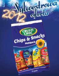 Chipsy Multipaka , cena 12,99 PLN za 315 g 
- do wyboru: chipsy ...