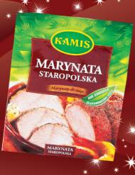 Kamis marynata staropolska do mięs i drobiu , cena 1,19 PLN ...