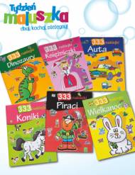 Książka edukacyjna z 333 naklejkami , cena 7,99 PLN za 1 szt.