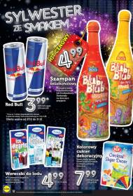 Sylwester ze smakiem w Lidlu. Do kupienia red bull w puszcze, ...