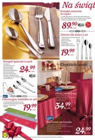 Komplet sztućców z 24 części na świąteczny stół. W ofercie ...
