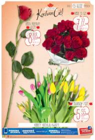 Róża premium 60 cm, bukiet różyczek 13 szt, tulipany 7 szt