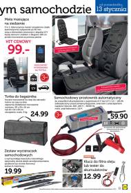 Mata masująca na siedzenie do kupienia w Lidlu od 13 stycznia. ...