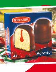 Lody Moretto , cena 7,99 PLN za 500 ml 
- Lody na delikatnym ...