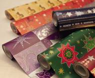 Papier prezentowy Melinera, cena 5,99 PLN za 1 szt. 
- gruby ...