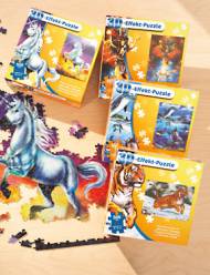 Puzzle z efektem 3D , cena 19,99 PLN za 1 opak. 
- ze szczególnymi ...