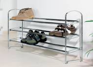Regał na buty Ordex, cena 59,90 PLN za 1 opak. 
- z chromowanego ...