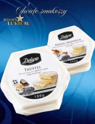 Ser pleśniowy Deluxe, cena 8,99 PLN za 180/195 g 
-  ,