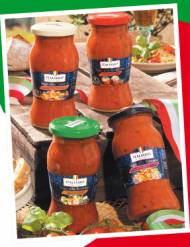 Sos pomidorowy , cena 5,55 PLN za 350 g 
- Toscana- z wędzonym ...