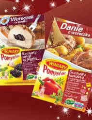 Winiary Pomysł na... , cena 2,39 PLN za 31/34 g 
- różne ...