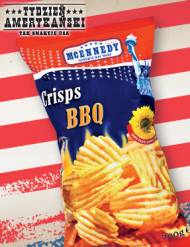 Chipsy ziemniaczne , cena 4,49 PLN za 200 g/ 1 opak. 
- Chrupiace, ...