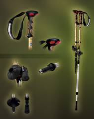 Kijki trekkingowe Rocktrail, cena 69,00 PLN za 1 para 
- z ...