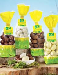 Orzechy lub migdały w czekoladzie , cena 4,99 PLN za 125 g/ ...